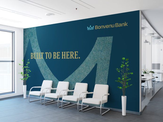 Bonvenu Bank focal wall