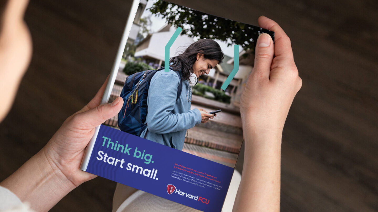 Harvard Federal Credit Union ad