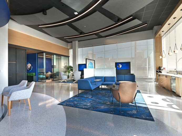 bank Branch lobby design